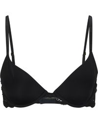 BOSS - Underwire Lace Demi Bra - Lyst