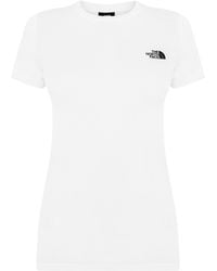 The North Face - Simple Dome Regular Fit T-Shirt - Lyst