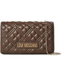 Love Moschino - Super Quilted Mini Crossbody Bag - Lyst