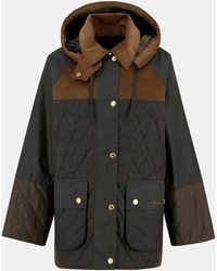 Barbour - Imelda Waxed Cotton Long Sleeve Wax Jacket - Lyst