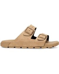 BOSS - Sandals With Emed Logo Detail And Adjustable Straps (Surfley) - Lyst