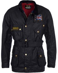 Barbour - Union Jack Waxed Jacket - Lyst