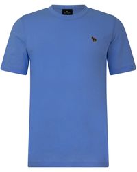 Paul Smith - Regular Fit Zebra Crew-Neck T-Shirt - Lyst