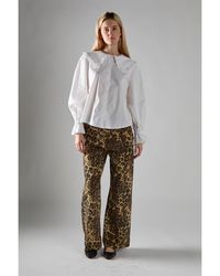 Glamorous - Statement Collar Blouse - Lyst
