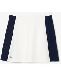 Lacoste - Pique Mini Skirt - Lyst