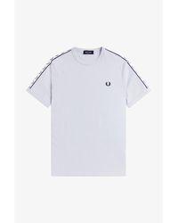 Fred Perry - Tape Tee - Lyst