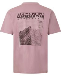 Napapijri - Graphic T-shirt - Lyst