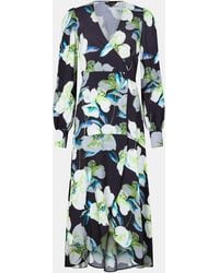 Biba - Printed Wrap Dress - Lyst