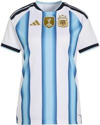 adidas Originals - S Argentina Home Shirt World Cup 2026 Short White/blue 12 - Lyst
