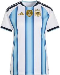 adidas - S Argentina Home Shirt World Cup 2026 Short White/blue 12 - Lyst