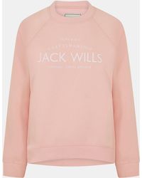 Jack Wills - Hunston Graphic Crew Neck Sweatshirt - Lyst