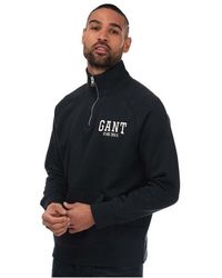 GANT - Arch Half-zip Sweatshirt - Lyst