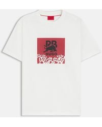Hugo x RB - X Vcarb By Slawn Graphic T-Shirt - Lyst