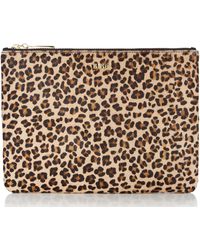 Biba - Large Leather Pouch Bag - Lyst