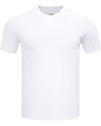 L/AB Off White - Classic Crew Cotton Short-Sleeve T-Shirt - Lyst