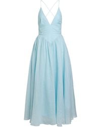 Bardot - Arletha Halter Cotton Maxi Dress - Lyst