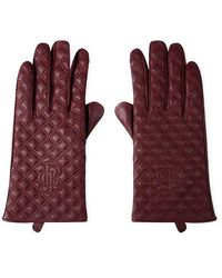 Biba - Quilted Leather Glove - Lyst