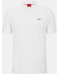 HUGO - Donos Polo Shirt - Lyst
