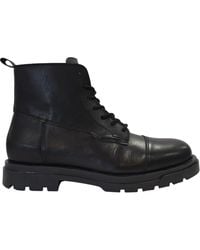 Firetrap - Albon Leather Ankle Lace Up Hiker Rugged Boots - Lyst