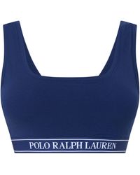 Polo Ralph Lauren - Cotton Non-Wired Scoop Bralette - Lyst