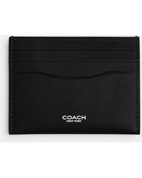 COACH - Full-Grain Leather Card Case - Lyst