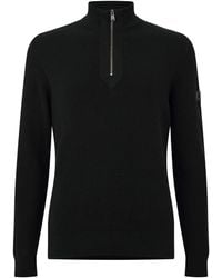Barbour - Crawley Half Zip Jumper - Lyst