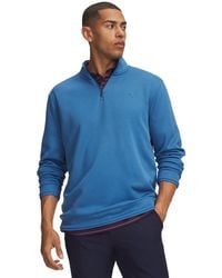 Under Armour - Sweater Fleece Quarter Zip Pullover - Lyst