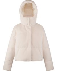 ARCTIC ARMY - Quilted Water Resistant Short Puffer Jacket - Lyst