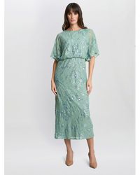 Gina Bacconi - Ava Sequin Maxi Dress - Lyst