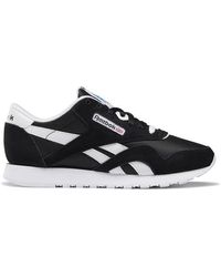 Reebok - Classic Nylon Sneaker Black/white 5 - Lyst