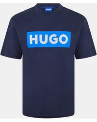 HUGO - Iconic Logo Short Sleeve T-Shirt - Lyst