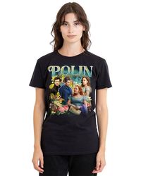 Bridgerton - Polin Vintage T-Shirt Bla - Lyst