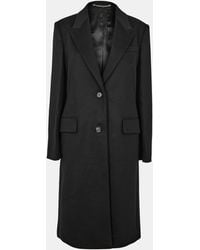 BOSS - Classin Tailored Long Overcoat - Lyst