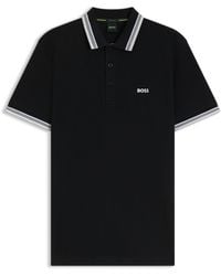 BOSS - Paddy Polo Shirt With Contrast Tipping - Lyst