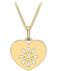 Be You - 9ct Flowers Cut-out Necklace - Lyst