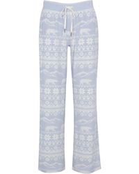 Pj Salvage - Snowflake Wide Leg Pant - Lyst