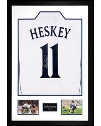 The Fan Cave - Emile Heskey Signed England Shirt Premium Frame - Lyst