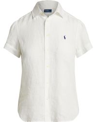 Polo Ralph Lauren - Short Sleeve Plain Shirt - Lyst