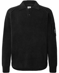 C.P. Company - Cp Chenille Polo Sn64 - Lyst
