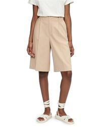 Ted Baker - S Tailord Shorts Pleated Front Natural Xxs - Lyst