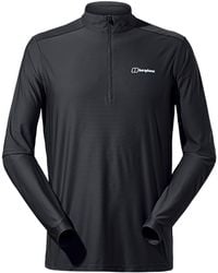 Berghaus - 24/7 Base Long-Sleeve Zip T-Shirt - Lyst
