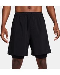 Nike - Dri-Fit Unlimited 7 2-In-1 Woven Fitness Shorts - Lyst