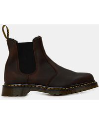 Dr. Martens - 2976 Faux Fur Lined Chelsea Boot - Lyst