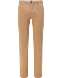 BOSS - Rice1 D Straight Leg Trousers - Lyst