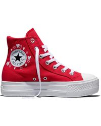 Converse - Day One Pit Canvas High-Top Trainers - Lyst