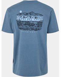 Napapijri - Graphic T-Shirt - Lyst