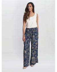 Gina Bacconi - Aruna Wide Leg Pull On Trouser - Lyst
