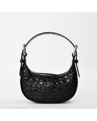 BY FAR - Mini Soho Croc Bag - Lyst