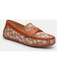 COACH - Loafers With Monogram - Lyst