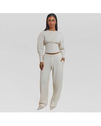 Mars the Label - Button Knitted Trousers - Lyst